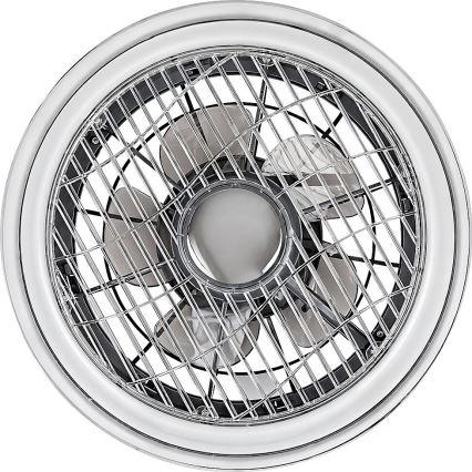Rabalux - LED Prigušiva stropna svjetiljka s ventilatorom LED/30W/230V + DU 3000-6000K