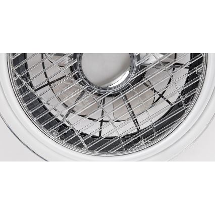 Rabalux - LED Prigušiva stropna svjetiljka s ventilatorom LED/30W/230V + DU 3000-6000K