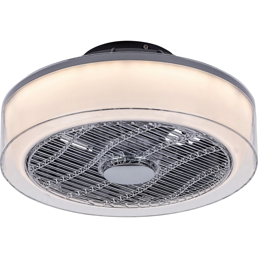 Rabalux - LED Prigušiva stropna svjetiljka s ventilatorom LED/30W/230V + DU 3000-6000K