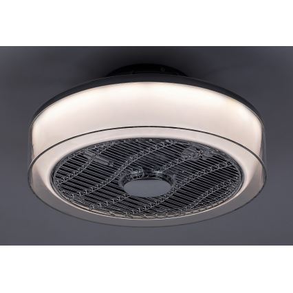 Rabalux - LED Prigušiva stropna svjetiljka s ventilatorom LED/30W/230V + DU 3000-6000K