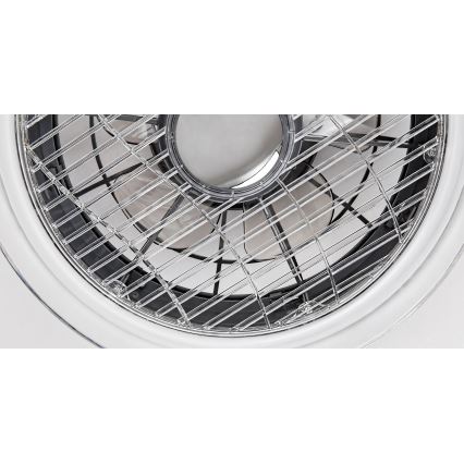 Rabalux - LED Prigušiva stropna svjetiljka s ventilatorom LED/30W/230V + DU 3000-6000K