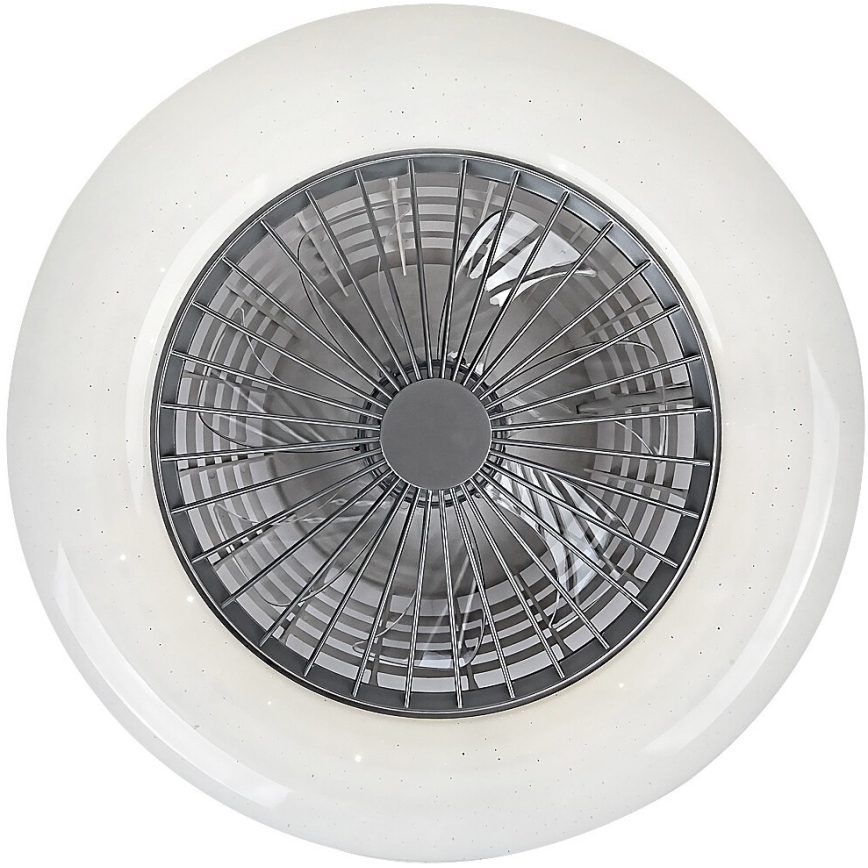 Rabalux - LED Prigušiva stropna svjetiljka s ventilatorom LED/30W/230V 3000-6500K + daljinski upravljač