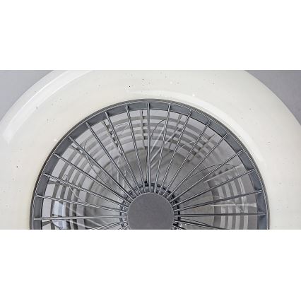 Rabalux - LED Prigušiva stropna svjetiljka s ventilatorom LED/30W/230V + DU 3000-6500K