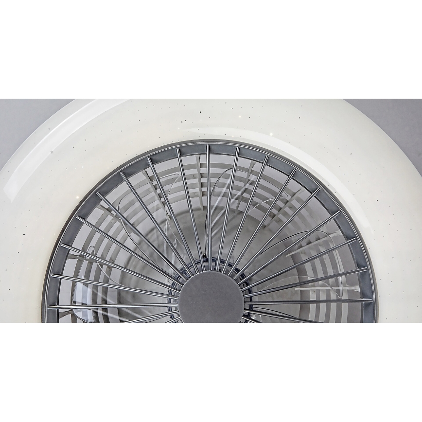 Rabalux - LED Prigušiva stropna svjetiljka s ventilatorom LED/30W/230V 3000-6500K + daljinski upravljač