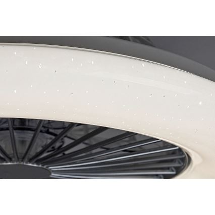 Rabalux - LED Prigušiva stropna svjetiljka s ventilatorom LED/30W/230V 3000-6500K + daljinski upravljač