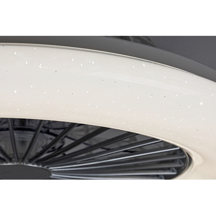 Rabalux - LED Prigušiva stropna svjetiljka s ventilatorom LED/30W/230V 3000-6500K + daljinski upravljač