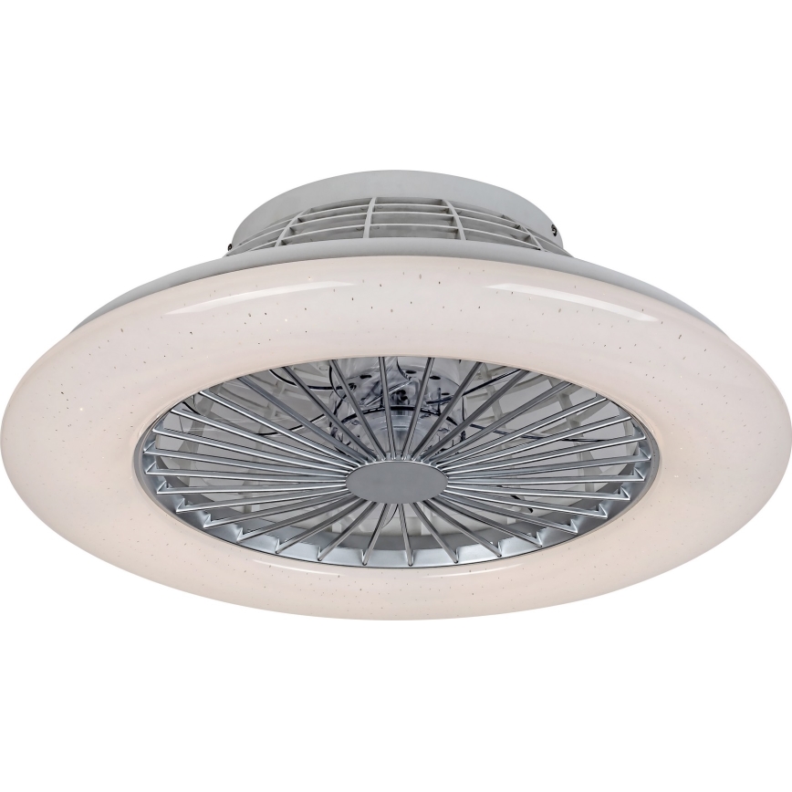 Rabalux - LED Prigušiva stropna svjetiljka s ventilatorom LED/30W/230V 3000-6500K + daljinski upravljač