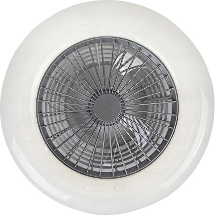 Rabalux - LED Prigušiva stropna svjetiljka s ventilatorom LED/30W/230V 3000-6500K + daljinski upravljač
