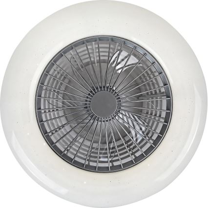 Rabalux - LED Prigušiva stropna svjetiljka s ventilatorom LED/30W/230V + DU 3000-6500K