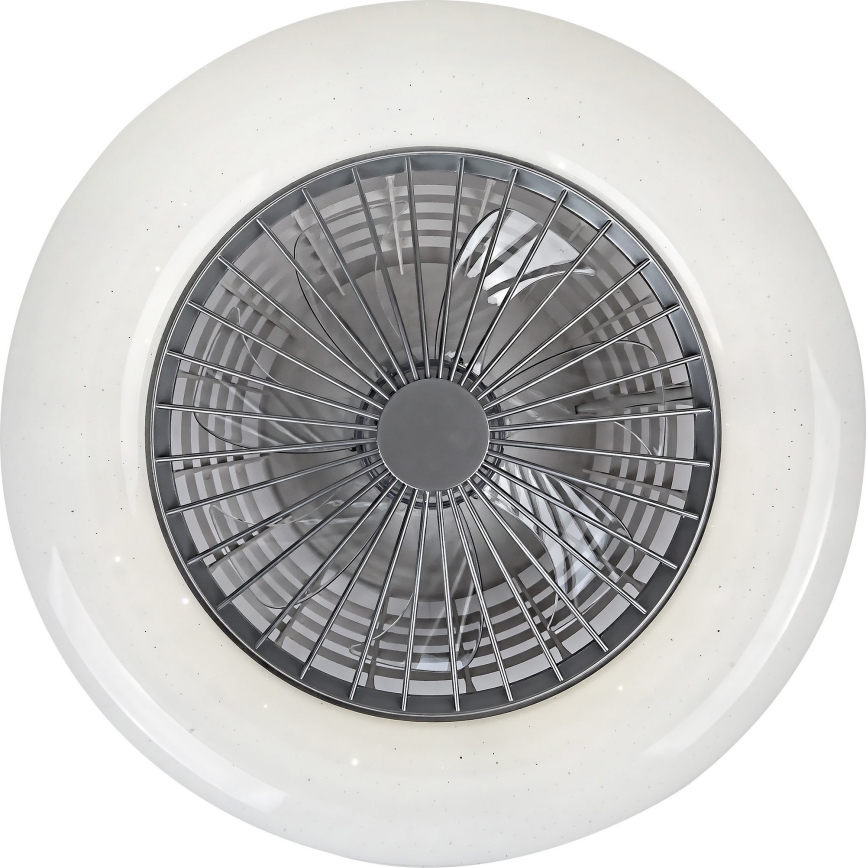 Rabalux - LED Prigušiva stropna svjetiljka s ventilatorom LED/30W/230V 3000-6500K + daljinski upravljač