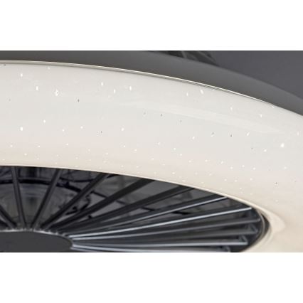 Rabalux - LED Prigušiva stropna svjetiljka s ventilatorom LED/30W/230V 3000-6500K + daljinski upravljač