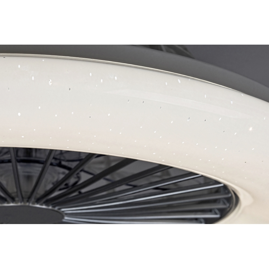 Rabalux - LED Prigušiva stropna svjetiljka s ventilatorom LED/30W/230V 3000-6500K + daljinski upravljač