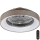 Rabalux - LED Prigušiva stropna svjetiljka s ventilatorom LED/35W/230V 3000-6000K + daljinski upravljač