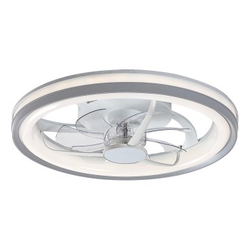 Rabalux - LED Prigušiva stropna svjetiljka s ventilatorom LED/40W/230V 3000/4000/6000K Wi-Fi + daljinski upravljač
