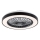Rabalux - LED Prigušiva stropna svjetiljka s ventilatorom LED/40W/230V 3000/4000/6000K Wi-Fi + daljinski upravljač