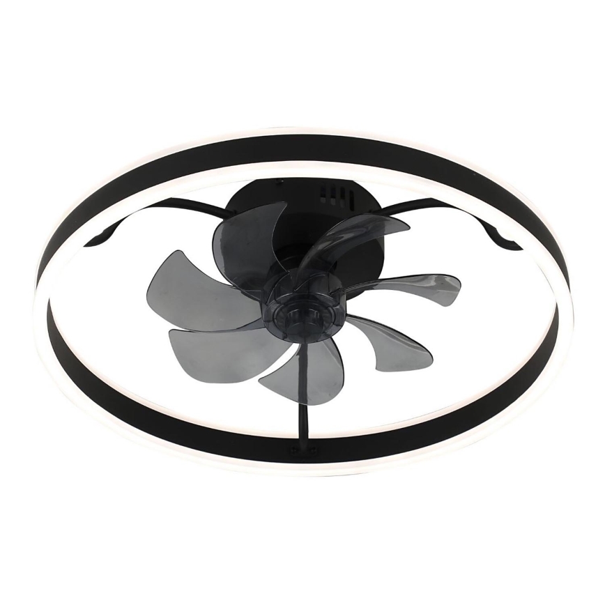 Rabalux - LED Prigušiva stropna svjetiljka s ventilatorom LED/40W/230V 3000/4000/6000K Wi-Fi + daljinski upravljač