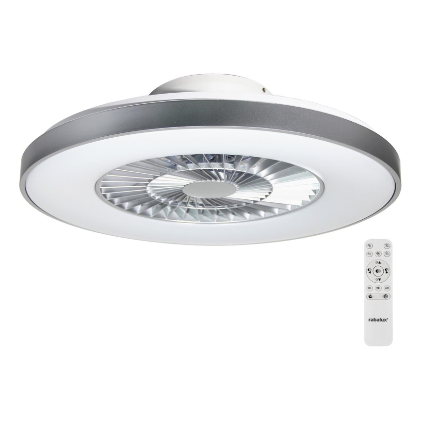 Rabalux - LED Prigušiva stropna svjetiljka s ventilatorom LED/40W/230V 3000-6500K + daljinski upravljač