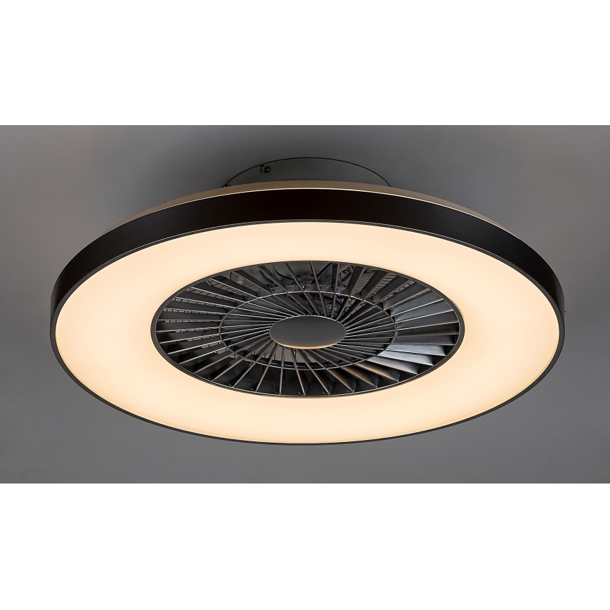 Rabalux - LED Prigušiva stropna svjetiljka s ventilatorom LED/40W/230V 3000-6500K + daljinski upravljač