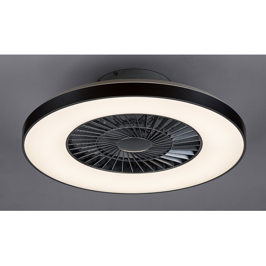 Rabalux - LED Prigušiva stropna svjetiljka s ventilatorom LED/40W/230V 3000-6500K + daljinski upravljač