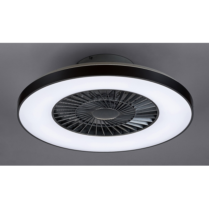Rabalux - LED Prigušiva stropna svjetiljka s ventilatorom LED/40W/230V 3000-6500K + daljinski upravljač
