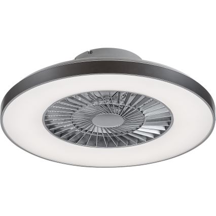 Rabalux - LED Prigušiva stropna svjetiljka s ventilatorom LED/40W/230V 3000-6500K + daljinski upravljač