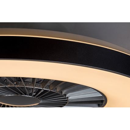 Rabalux - LED Prigušiva stropna svjetiljka s ventilatorom LED/40W/230V 3000-6500K + daljinski upravljač