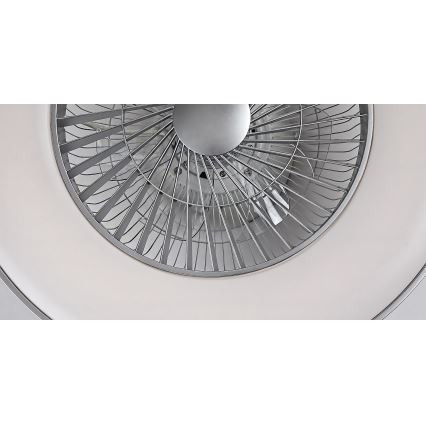 Rabalux - LED Prigušiva stropna svjetiljka s ventilatorom LED/40W/230V 3000-6500K + daljinski upravljač