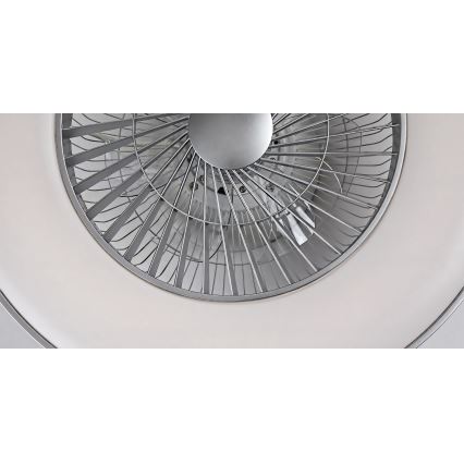 Rabalux - LED Prigušiva stropna svjetiljka s ventilatorom LED/40W/230V 3000-6500K + daljinski upravljač