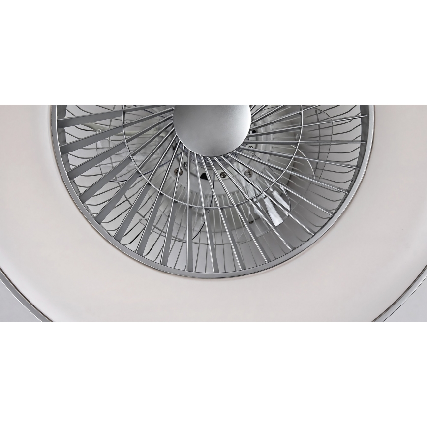 Rabalux - LED Prigušiva stropna svjetiljka s ventilatorom LED/40W/230V 3000-6500K + daljinski upravljač