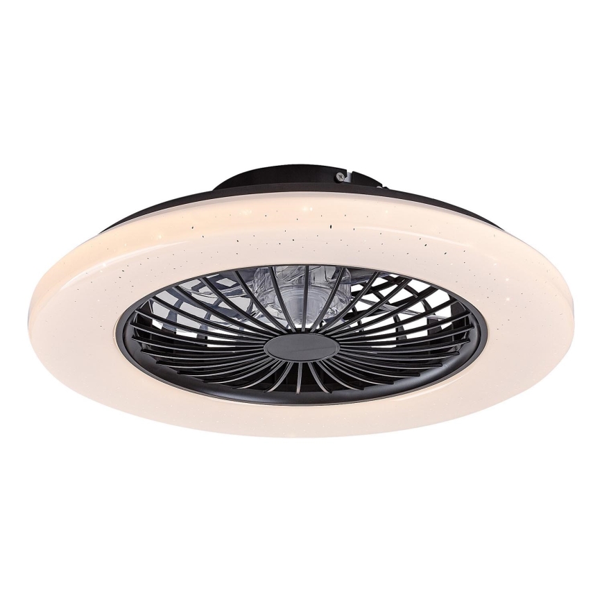 Rabalux - LED Prigušiva stropna svjetiljka s ventilatorom LED/48W/230V 3000-6500K + daljinski upravljač