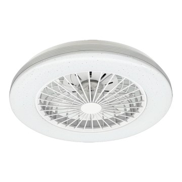 Rabalux - LED Prigušiva stropna svjetiljka s ventilatorom LED/48W/230V 3000-6500K + daljinski upravljač