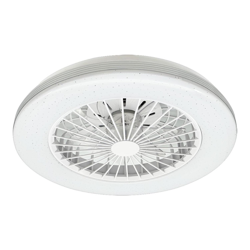 Rabalux - LED Prigušiva stropna svjetiljka s ventilatorom LED/48W/230V 3000-6500K + daljinski upravljač