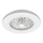 Rabalux - LED Prigušiva stropna svjetiljka s ventilatorom LED/48W/230V 3000-6500K + daljinski upravljač