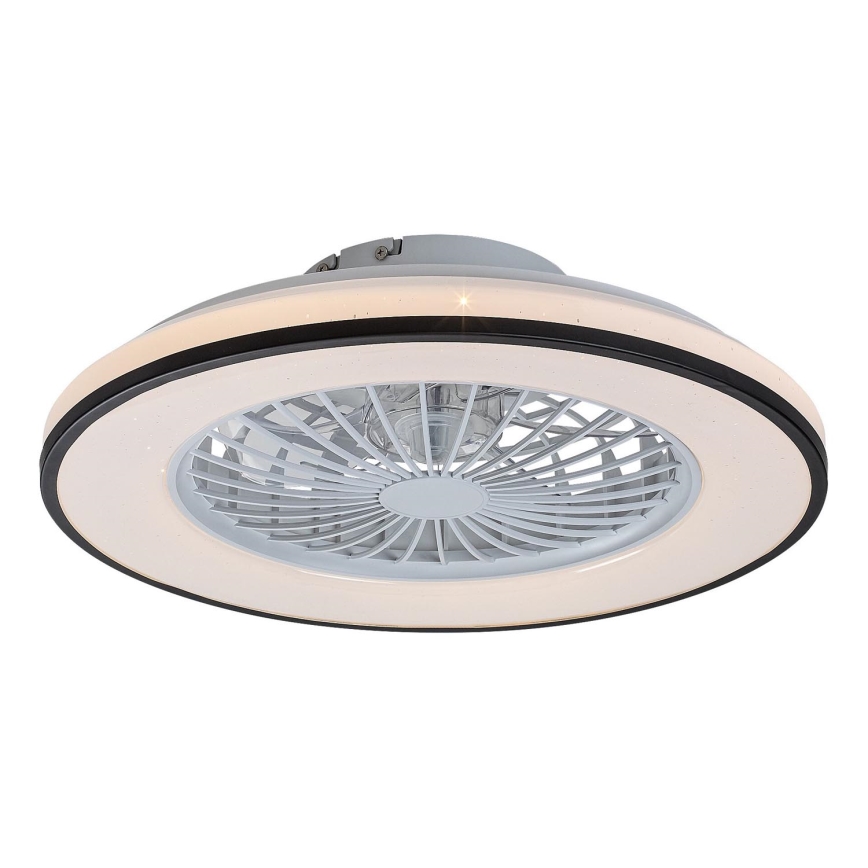 Rabalux - LED Prigušiva stropna svjetiljka s ventilatorom LED/48W/230V 3000-6500K + daljinski upravljač