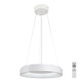 Rabalux - LED prigušivački luster na užetu LED/38W/230V 3000-6500K bijela + daljinski upravljač