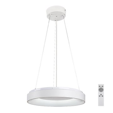 Rabalux - LED prigušivački luster na užetu LED/38W/230V 3000-6500K bijela + daljinski upravljač