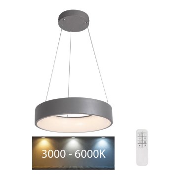 Rabalux - LED Prigušivi luster na sajli LED/24W/230V okrugli + DU 3000-6000K