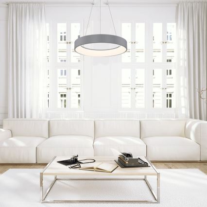 Rabalux - LED Prigušivi luster na sajli LED/24W/230V okrugli + DU 3000-6000K