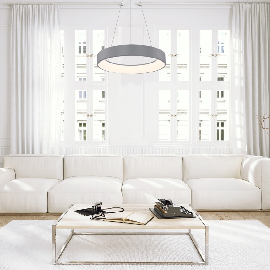 Rabalux - LED Prigušivi luster na sajli LED/24W/230V okrugli + DU 3000-6000K