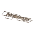 Rabalux - LED prigušivo stropno svjetlo LED/40W/230V 3000-6500K 33x100 cm bež + daljinsko upravljanje
