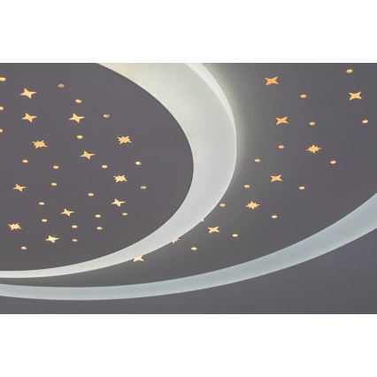 Rabalux - prigušiva LED stropna svjetiljka LED/47W/230V 3000-6000K + daljinski upravljač, promjer 48 cm