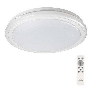 Rabalux - LED prigušivo stropno svjetlo s daljinskim upravljanjem RGB LED/32W/230V promjer 40 cm