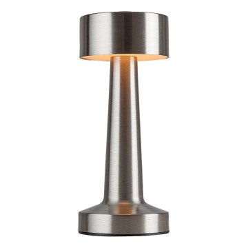 Rabalux - LED Punjiva dodirna stolna lampa LED/2,7W/5V 1200mAh 3000/4000/6000K mat krom