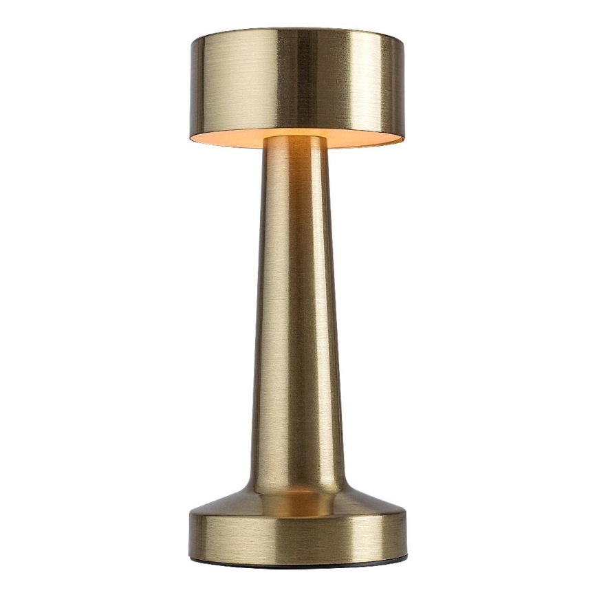 Rabalux - LED Punjiva dodirna stolna lampa LED/2,7W/5V 1200mAh 3000/4000/6000K zlatna