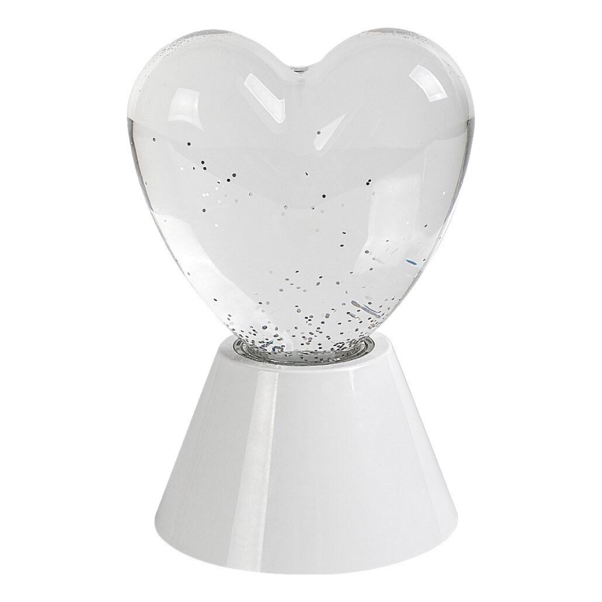 Rabalux - LED RGB dekorativna svjetiljka LED/0,8W/3xAA srce