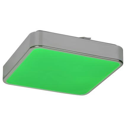Rabalux - LED RGB kupaonska prigušiva stropna svjetiljka LED/22W/230V 3000-6000K IP44 + daljinski upravljač 29x29 cm