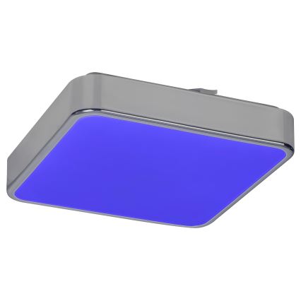 Rabalux - LED RGB kupaonska prigušiva stropna svjetiljka LED/22W/230V 3000-6000K IP44 + daljinski upravljač 29x29 cm