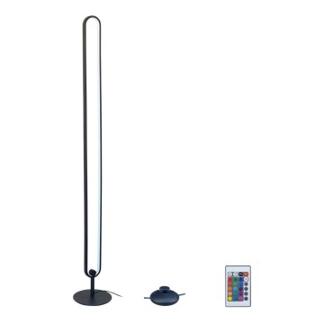 Rabalux - LED RGB podesiva podna lampa LED/19W/230V + daljinski upravljač