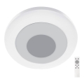 Rabalux - LED RGB Prigušiva stropna svjetiljka LED/40W/230V 3000-6000K pr. 50 cm + daljinski upravljač