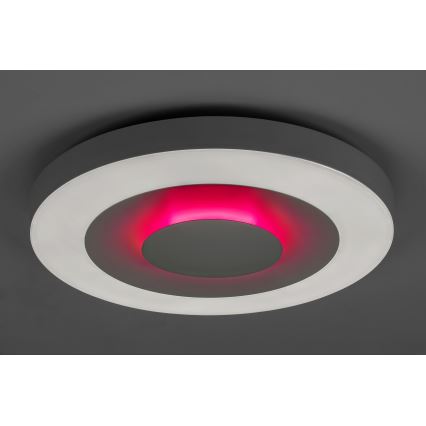 Rabalux - LED RGB Prigušiva stropna svjetiljka LED/40W/230V + DU 3000-6000K